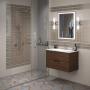 Фото Kerama Marazzi PI.wb.85 Раковина Piano/Пиано подвесная/мебельная 85, белая глянцевая