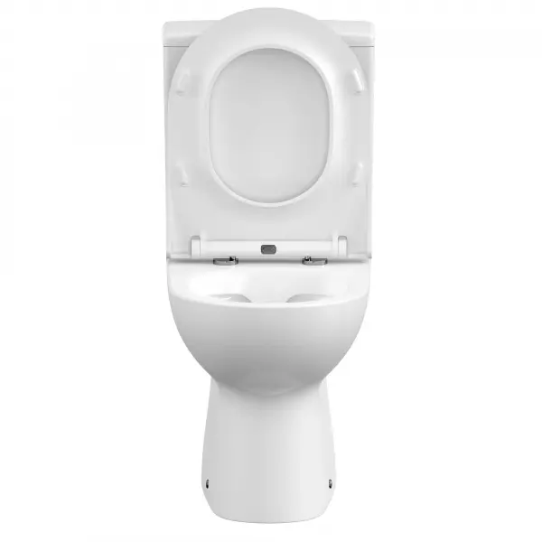 Фото Унитаз-компакт Cersanit Street fusion NEW CLEAN ON 011 3/5, с кр.дюропл. slim, lifting, Сорт1 фарфор прямоугольная (S-KO-SFU011-3/5-COn-S-DL-w)