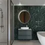 Фото Тумба под раковину La Fenice Elba Twin Grigio 90 см серая матовая
