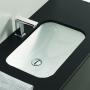 Фото Artceram WASHBASINS NETTUNO  Раковина встраиваемая снизу 56Х38 см, без отв под смеситель,  без крепежа ACA001, цвет белый.