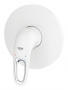 Фото Внешняя часть смесителя для душа GROHE Eurostyle Solid, белая луна (24048LS3)