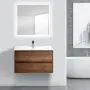 Фото Тумба с раковиной BelBagno Kraft 80 rovere tabacco (KRAFT-800-2C-SO-RT+BB800ETL)