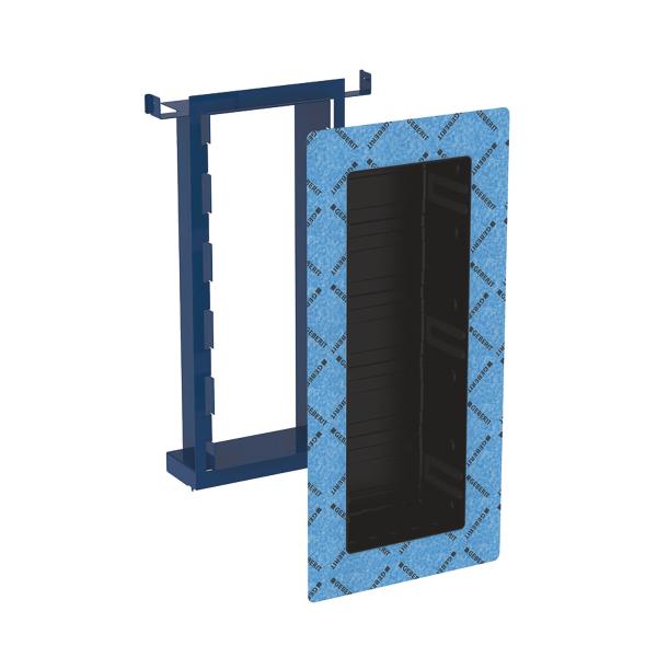 Фото Инсталляция Geberit Duofix для коробки для хранения в нише со вставными полками 111.590.00.1