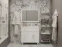 Фото Тумба под раковину Misty Купер-90 П-Куп01090-0124ЯЛ с четырьмя ящиками, левая