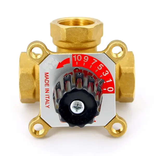Фото Клапан В трехходовой смесительный Uni-Fitt 3/4" Kvs 6 (360G0630)
