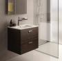 Фото Раковина Sanita Luxe Quadro 75, белая (QDR75SLWB01)