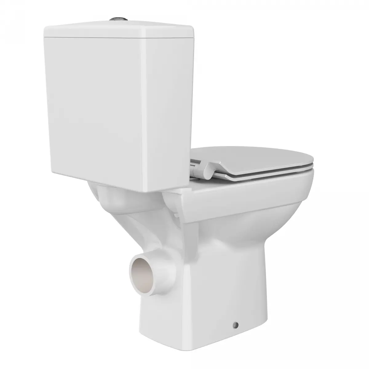 Фото Унитаз-компакт Cersanit City NEW CLEAN ON 011 3/5, дюр.slim, lift, e-off, белый, Сорт1 фарфор овальная (S-KO-CIT011-3/5-COn-S-DL-w)