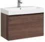 Фото Тумба под раковину Aquanet Нью-Йорк 85 см 00203947 орех