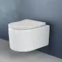 Фото Унитаз подвесной Ceramica Nova Moments CN3003 с микролифтом, безободковый