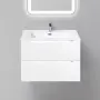 Фото Тумба с раковиной BelBagno Etna 70 bianco opaco (ETNA-700-2C-SO-BO-P+BB700ETL)