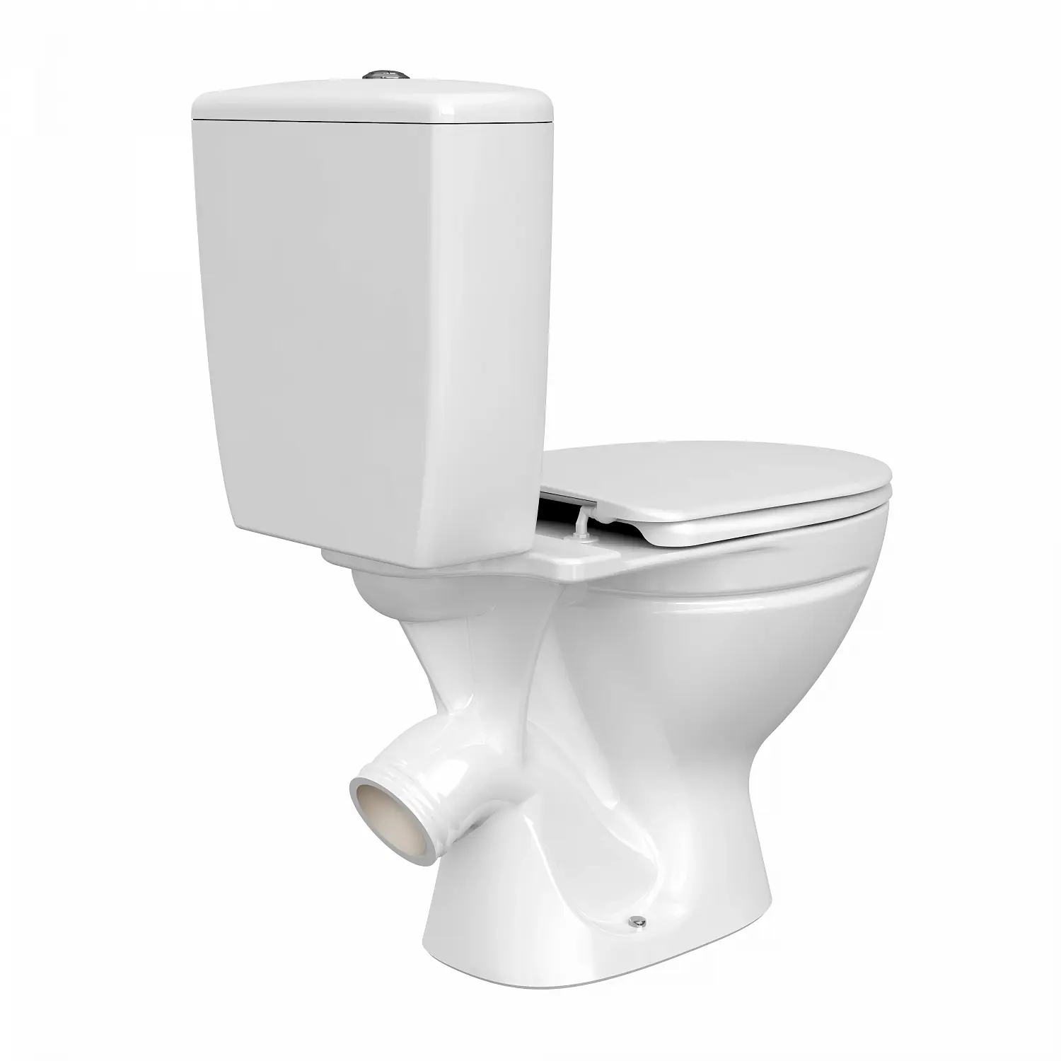 Фото Унитаз-компакт Cersanit Mito Nick 031 1-уровневая PP (S-KO-NIC031-ST-P-w)