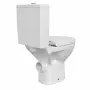 Фото Унитаз-компакт Cersanit Parva NEW CLEAN ON 011 3/6,с кр.дюр.Lift,easy-off, белый, Сорт1 фарфор овальная (S-KO-PA011-3/6-COn-DL-w)