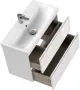 Фото Тумба с раковиной Cersanit Moduo slim 80 (SB-SZ-MOD-MO80Sl/Wh+S-UM-MOD80SL/1)