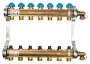 Фото Коллектор Watts HKV-8 на 8 контуров, для теплых полов (10004184)