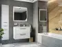Фото Тумба с раковиной STWORKI Эстерсунд 90 белая матовая