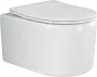 Фото Унитаз подвесной Ceramica Nova Moments CN3003 с микролифтом, безободковый
