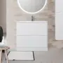 Фото Тумба под раковину BelBagno Acqua 100 напольная bianco lucido (ACQUA-1000-2C-PIA-BL)