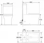 Фото Унитаз с бачком BelBagno Romano BB248CPR-P+BB248T