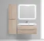 Фото Тумба под раковину BelBagno Marino 100 rovere grigio (MARINO-1000-2C-SO-RG-P)