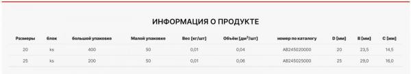 Фото Заглушка внутренняя AlcaPipe PPR d20 (AB245020000)