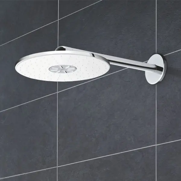 Фото 26475LS0 Rainshower 310 SmartActive Верхний душ с душевым кронштейном 430 мм, 2 режима струи, белая