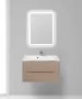 Фото Тумба под раковину BelBagno Marino 80 capucino lucido (MARINO-800-2C-SO-CL-P)