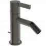 Фото Ideal Standard Joy Смеситель для биде, на 1 отв, с донным клапаном, цвет: PVD Magnetic Grey