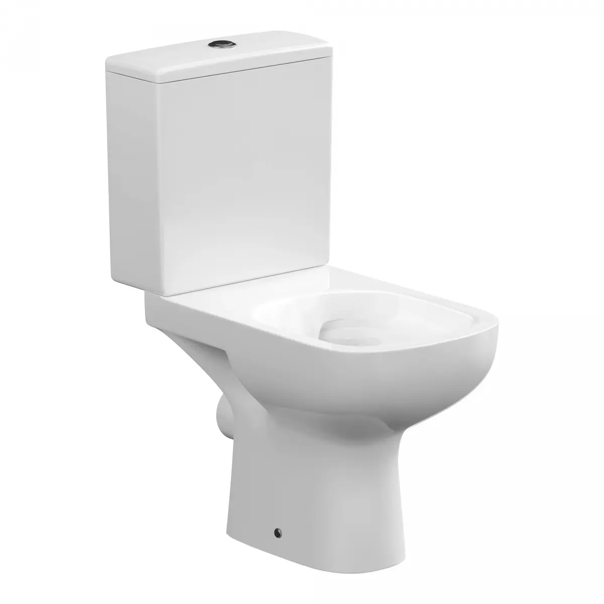 Фото Унитаз-компакт Cersanit Colour CLEAN ON 011 3/5 с кр. дюроп., lifting, easy-off, белый, Сорт1 фарфор прямоугольная (S-KO-COL011-3/5-COn-DL-w)