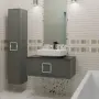 Фото Шкаф-пенал La Fenice Cubo Grigio 30 см серый матовый