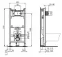 Фото Система инсталляции для унитазов Ideal Standard ProSys Eco Frame 2.0 R046367