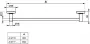 Фото Полотенцедержатель 45 см Ideal Standard IOM A9117AA