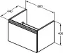 Фото Тумба под раковину Ideal Standard Tesi 60x44 T0046OV