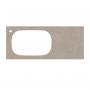 Фото Kerama Marazzi MA.2.1.SG540620R\120 Спец. изделие дек. для раковин, встраиваемых сверху Magica/Маджика Риккарди 120 см, бежевый матовый