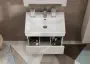 Фото Тумба с раковиной Roca Oleta 80 857640515+3274C500Y подвесная Капучино