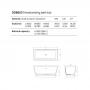 Фото DEA DESIGN Modern Ванна отдельностоящая 150x68xh56 см, материал: Solid Surface искуственный камень, цвет: Black №16