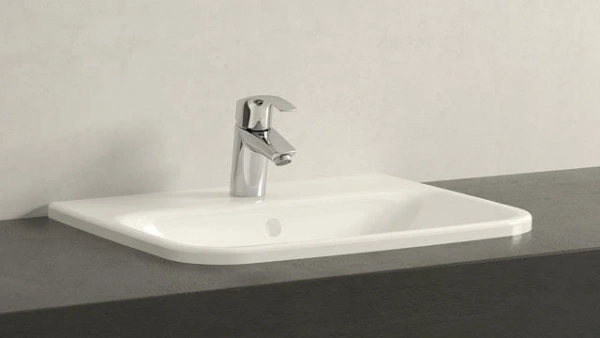 Фото 32154002 Eurosmart New Смеситель для раковины с энергосберегающим картриджем, S-size, хром (снят, до