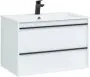 Фото Тумба под раковину Aquanet Lino 80 253903 белый матовый
