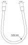 Фото Душевой шланг Ideal Standard IdealRain 125 см BE125XG