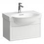 Фото Laufen New Classic База под раковину подвесная , 580х320х340 мм, 1 ящик, цвет белый глянец (для раковины 813853)
