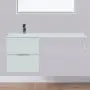 Фото Тумба с раковиной Aquanet Алвита 48 белая (00243660+00241769)