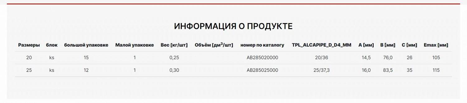 Фото Вентиль AlcaPipe LAGUNA под штукатурку хром кран PPR 25мм (AB285025000)