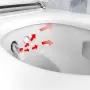 Фото Подвесной унитаз-биде GEBERIT AquaClean Mera Comfort 146.214.21.1 (хромированная вставка)