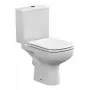 Фото Унитаз-компакт Cersanit Colour CLEAN ON 011 3/5 с кр. дюроп., lifting, easy-off, белый, Сорт1 фарфор прямоугольная (S-KO-COL011-3/5-COn-DL-w)