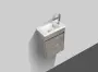 Фото Тумба под раковину BelBagno Pietra Mini 40 L stucco cemento (PIETRA MINI-400-1A-SO-SCM-L)