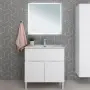Фото Тумба под раковину Aquanet Алвита new 80 напольная белая в дверками и ящиком (00277550)