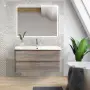 Фото Тумба с раковиной BelBagno Albano 100 подвесная, pino scania (ALBANO-1000-2C-SO-PS+BB1000/455-LV-MR-ALR)