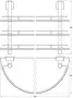 Фото Полка 3-х ярусная 40 см FBS Esperado ESP 082
