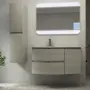 Фото Шкаф Cezares Vague 34 см 54848 Rovere sbiancato правый