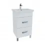 Фото Тумба с умывальником напольная 50 см белая IDDIS New Custo (NCU50W0i95K)