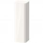 Фото Duravit Happy D.2 Plus Пенал подвесной 133.6x40x36см 1 дверь, 3 стекл. полки, SX, цвет: белый глянцевый